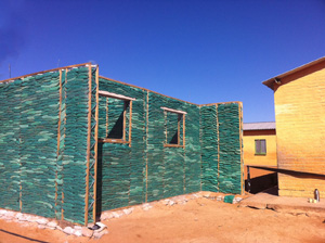 Framework ready for screed.